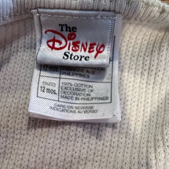 Disney Store Minnie Mouse White Kids Girls One Piece romper, 12 months, EUC, WDW - Picture 6 of 6